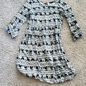 Elephant Print Dress
